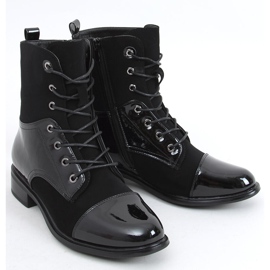Bota charol Nina Black negro 1