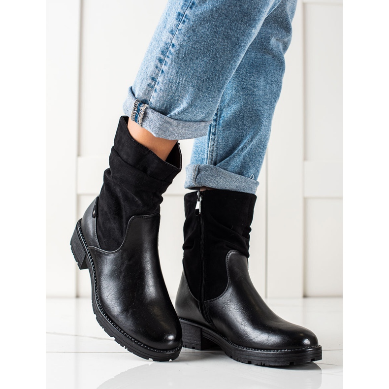 W. Potocki Botas de trabajo informales Potocki negro 1