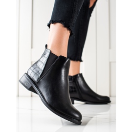 W. Potocki Botas negras clásicas de Potocki negro 1