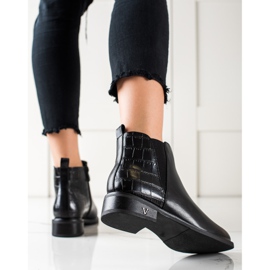 W. Potocki Botas negras clásicas de Potocki negro 2