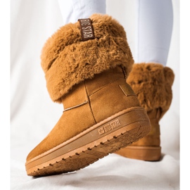 Botas de nieve para mujer Big Star II274127 marrón 2