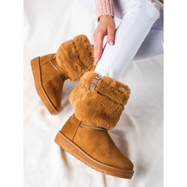 Botas de nieve para mujer Big Star II274127 marrón 3