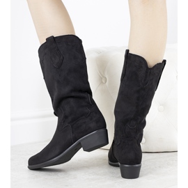 Botas negras en la publicación LuckyShoes negro 1