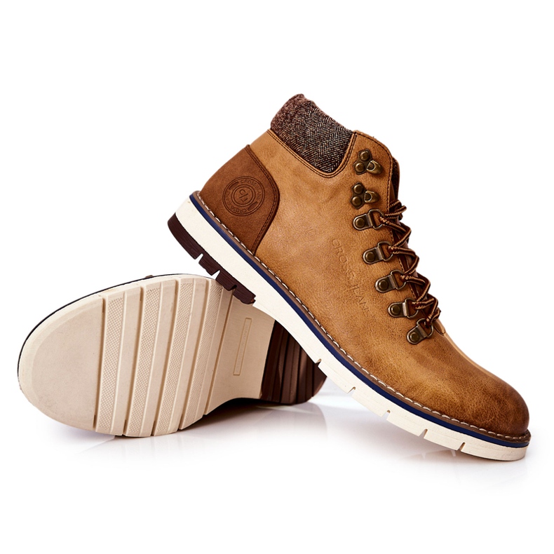 Zapatos Trekking Hombre Cross Jeans EE1R4078C Camel marrón 2