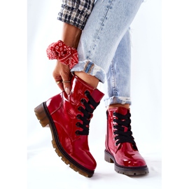 PE1 Trabajadores cálidos lacados Red Lomess rojo 6