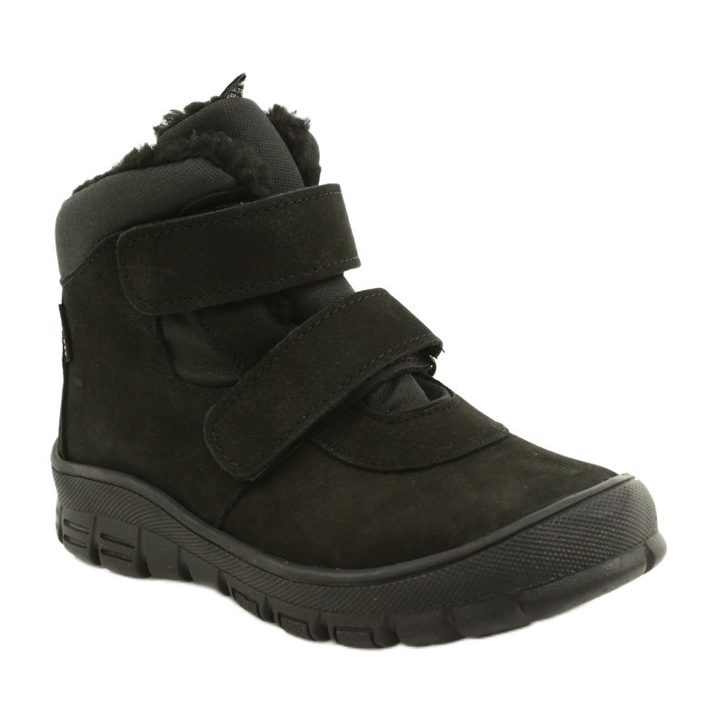 Botas Negras Impermeables con Velcro Mazurek 1360 negro 1