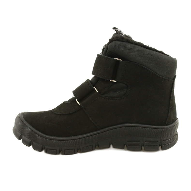 Botas Negras Impermeables con Velcro Mazurek 1360 negro 2