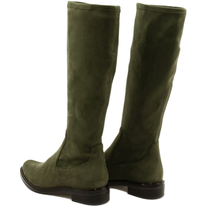 Botas de mujer Caprice 25512-27 737 oliva stretch verde 3