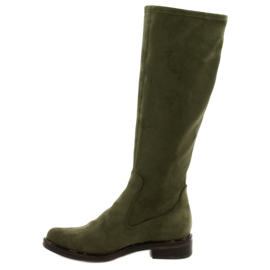 Botas de mujer Caprice 25512-27 737 oliva stretch verde 2
