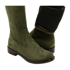 Botas de mujer Caprice 25512-27 737 oliva stretch verde 5