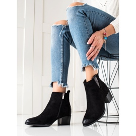 W. Potocki Botines casuales negros de Potocki 3