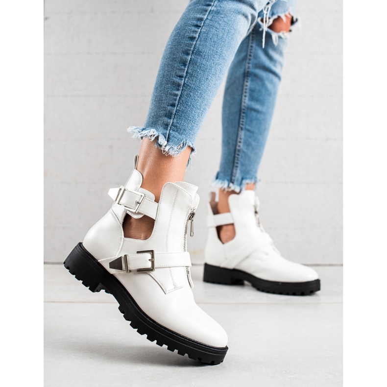 Bestelle Trabajadores de la moda blanca blanco 1