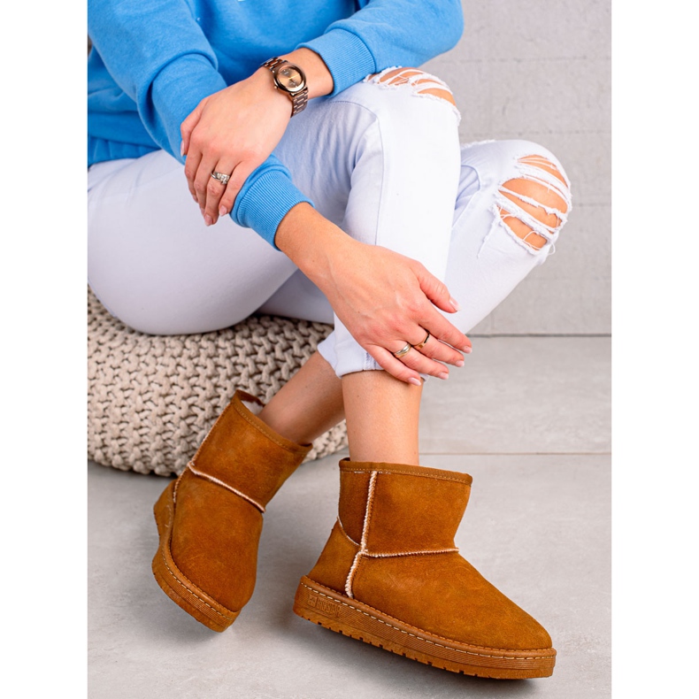 Botas de nieve para mujer Big Star II274441 marrón 1