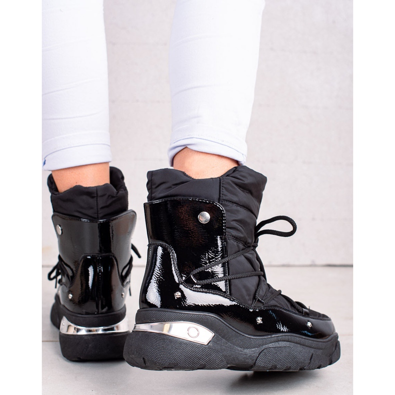 W. Potocki Botas de nieve negras Classic Potocki negro 1 W. Potocki Botas de nieve negras Classic Potocki negro 1