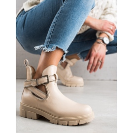 Bestelle Trabajadores de moda sin cordones beige 2