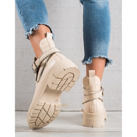 Bestelle Trabajadores de moda sin cordones beige 3