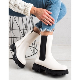 W. Potocki BOTAS BLANCAS WORKERY POTOCKI 21-18001w blanco 4