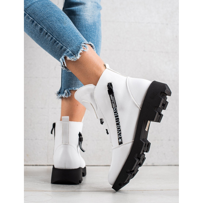 Sergio Leone Wokrery de moda blanca blanco 1