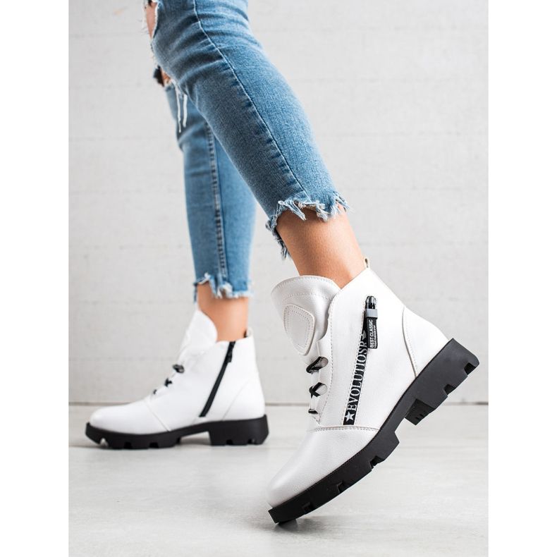 Sergio Leone Wokrery de moda blanca blanco 2