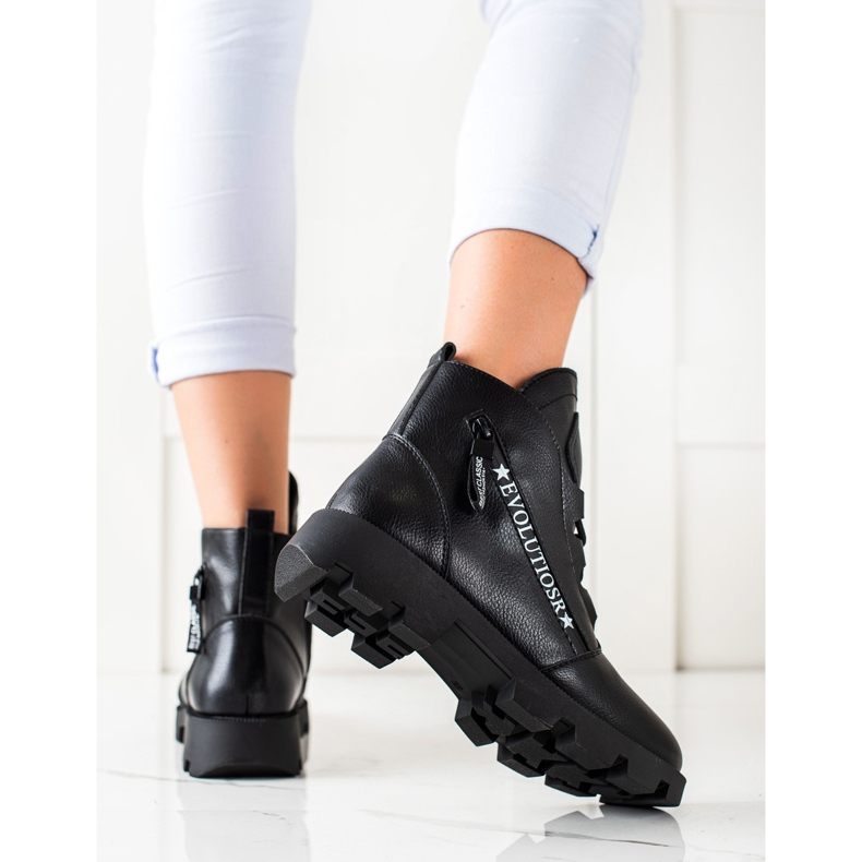 Sergio Leone Trabajadores de la moda negra negro 1