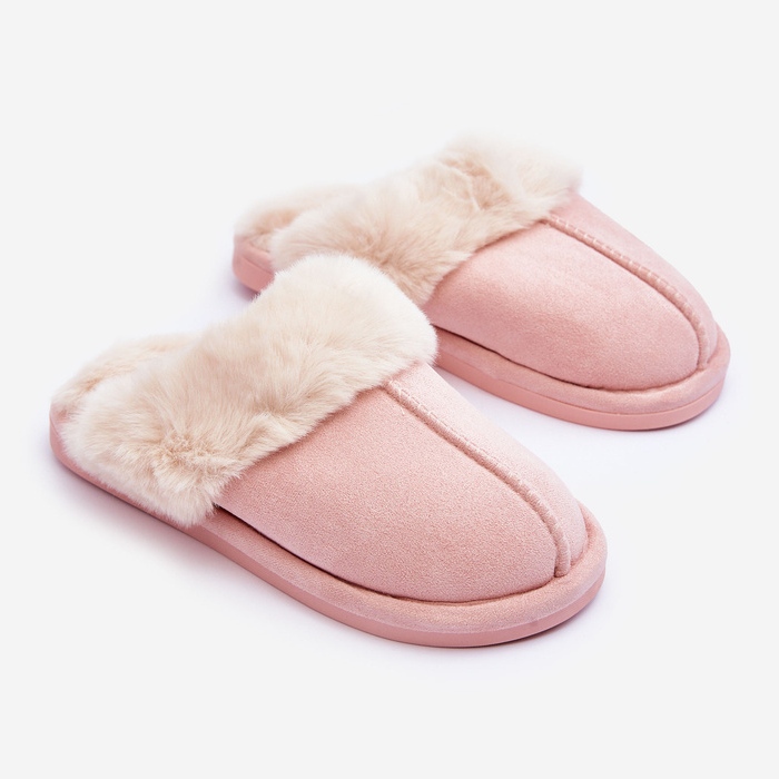 Pantuflas de Mujer Pantuflas con Piel Rosa Pinky 1