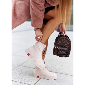 PS1 Botas De Mujer En La Plataforma Beige Charlee 2 PS1 Botas De Mujer En La Plataforma Beige Charlee 2