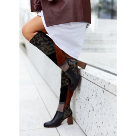 Botas marrones con cremallera Maciejka 05240-02 marrón negro 1 Botas marrones con cremallera Maciejka 05240-02 marrón negro 1