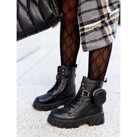 Botas Trabajadoras Con Riñón Olenisse Negra negro 6