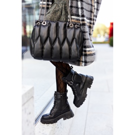 Botas Trabajadoras Con Riñón Olenisse Negra negro 8