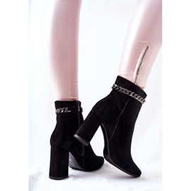 Botas Altas Piel Laura Messi Negra 2203 negro 1