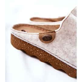 Pantuflas Prophylactic Inblu Pantuflas Beige DK20FE01W 7