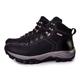 PE1 Zapatos de trekking cálidos negros para hombre Dannis 4