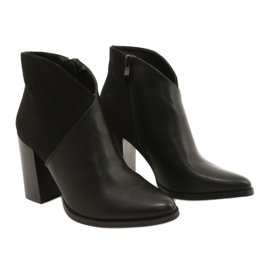 Botas en el poste Negro Filippo DBT1575 / 21 BK 4 Botas en el poste Negro Filippo DBT1575 / 21 BK 4