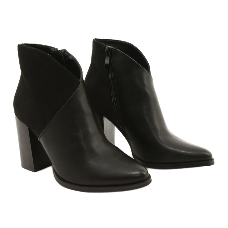 Botas en el poste Negro Filippo DBT1575 / 21 BK 4 Botas en el poste Negro Filippo DBT1575 / 21 BK 4