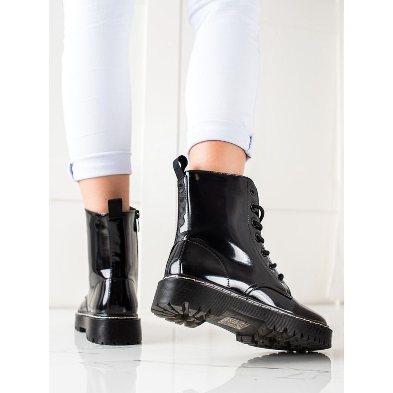 Vinceza Trappers cálidos y con estilo negro 1 Vinceza Trappers cálidos y con estilo negro 1