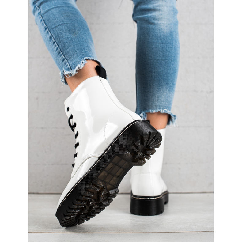 Vinceza Trappers cálidos y con estilo blanco 1