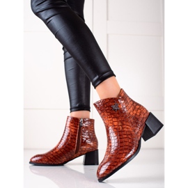 Filippo Botas elegantes con aislamiento. marrón 1