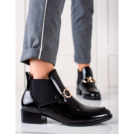 W. Potocki Botas Potocki negro dorado 1 W. Potocki Botas Potocki negro dorado 1