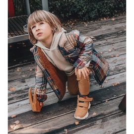 Zapatos de Trekking para Niños Big Star II374094 Camel marrón 4