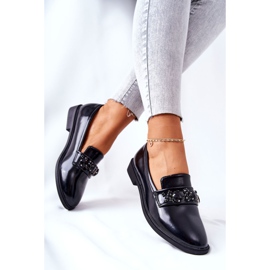 PG1 Zapatos Con Tira Valisso Negra Decorativa negro 2