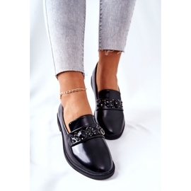 PG1 Zapatos Con Tira Valisso Negra Decorativa negro 3