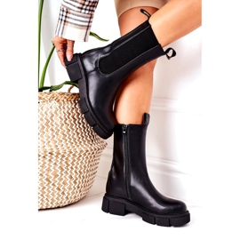 Botas Chelsea con aislamiento negras negro 1