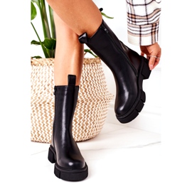 Botas Chelsea con aislamiento negras negro 4 Botas Chelsea con aislamiento negras negro 4