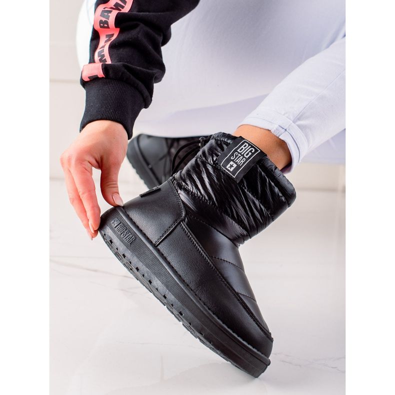 Botas de nieve para mujer Big Star II274120 negro 1 Botas de nieve para mujer Big Star II274120 negro 1