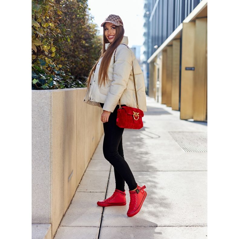 Zapatillas altas con aislamiento Big Star GG274028 Rojo 2