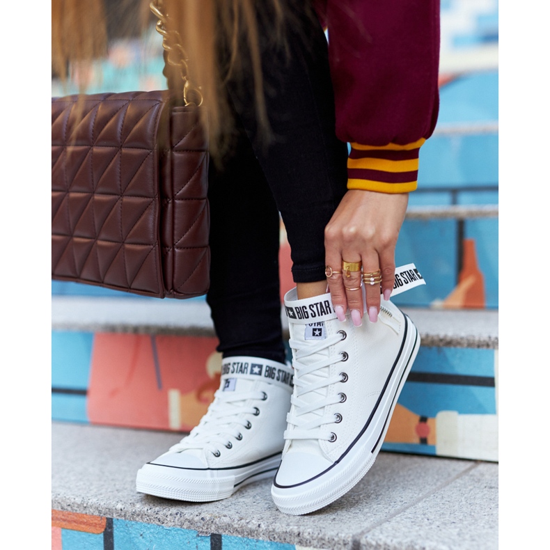 Deportivas con aislamiento alto Big Star GG274027 Blanco 2