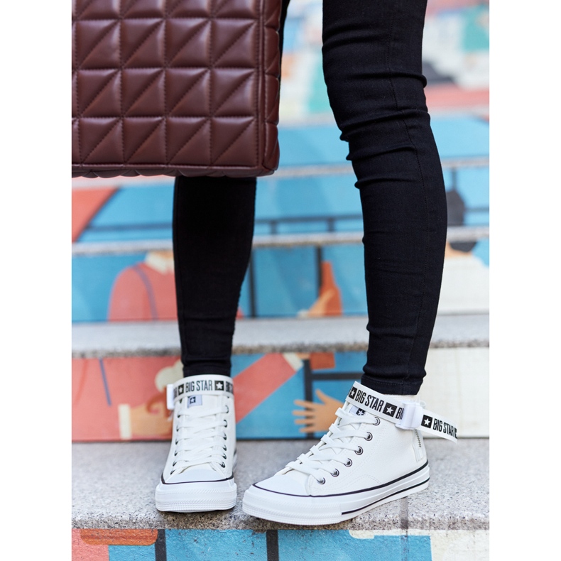 Deportivas con aislamiento alto Big Star GG274027 Blanco 1