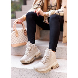 Zapatos de trekking Big Star II274331 Beige marrón 3