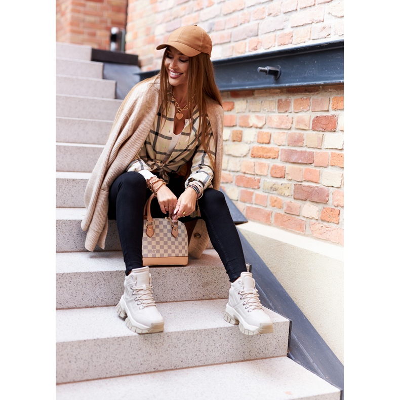 Zapatos de trekking Big Star II274331 Beige marrón 2