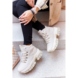 Zapatos de trekking Big Star II274331 Beige marrón 5